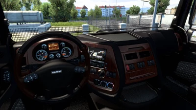 Dark Interior for DAF XF 105 v3.02