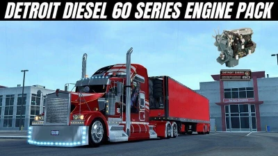 DETROIT DIESEL 60 SERIES ENGINE PACK v1.0