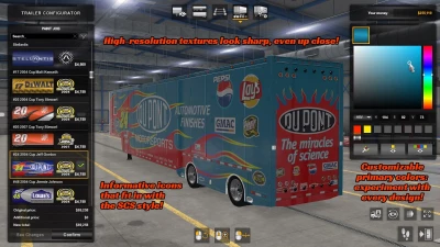Ghost Haulers: Skins & Cargoes for NASCAR Hauler Reworked 1.40