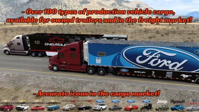 Ghost Haulers: Skins & Cargoes for NASCAR Hauler Reworked 1.40