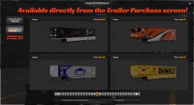 Ghost Haulers: Skins & Cargoes for NASCAR Hauler Reworked 1.40