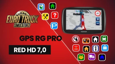 GPS RG PRO RED HD v7.0