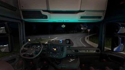 Interior Cabin Lights For Scania Next-Gen v1.0