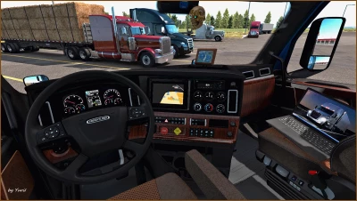 Interior for Freightliner Cascadia 2019 v0.8
