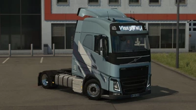 Low deck chassis addon for Eugene Volvo FH v1.5 Fixed 1.40