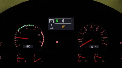 MAN TGA Custom Dashboard v1.0 1.40