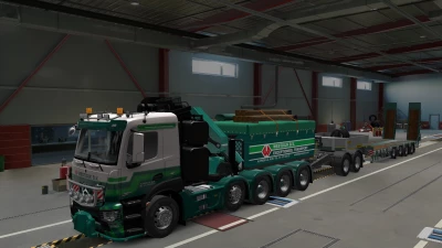 Mercedes Antos 10x6 Normal & Ballast Truck 1.36.x