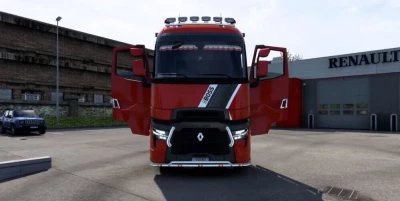 Animated Doors New Renault T - ETS2 1.40.x
