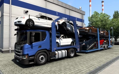 NextGen Scania P (Eugene) Car Transport 1.40.1