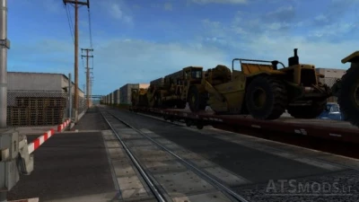 Optimized Textures fox for mod Improvd Trains for ATS 1.40