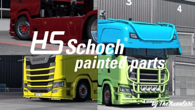 Painted HS-Schoch parts v1.1