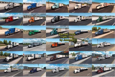 Painted Truck Traffic Pack by Jazzycat v4.1.3