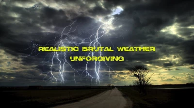 Realistic Brutal Weather Unforgiving v6.2 ETS2 1.40