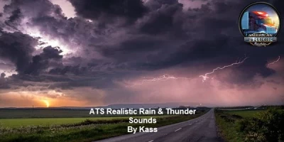 Realistic Rain & Thunder Sounds v3.3 ATS 1.40