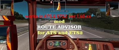 Route Advisor for ATS ETS2 1.40