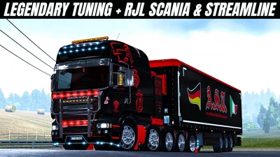 SCANIA RJL LEGENDARY TUNING PACK 1.40