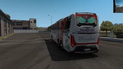 Scania touring White 2021 ets2 and ATS for 1.39 and 1.40