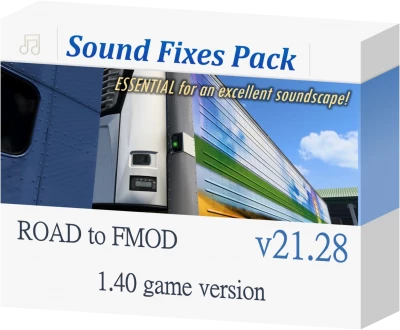 Sound Fixes Pack ATS + ETS2 v21.28
