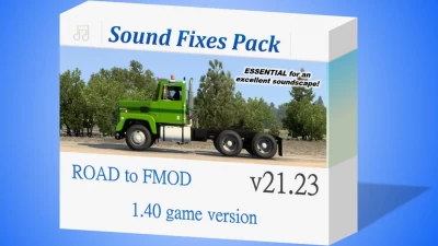 Sound Fixes Pack ATS + ETS2 v21.23