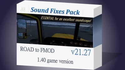 Sound Fixes Pack ATS + ETS2 v21.27