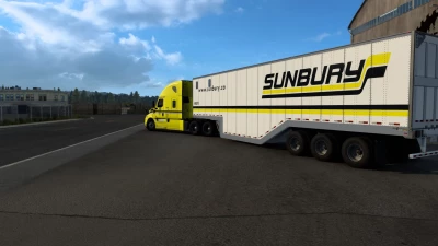 Sunbury Transport Cascadia and Chip Van Combo v1.0
