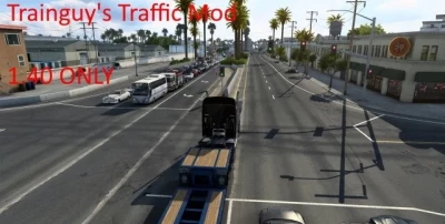 [ATS] TRAFFIC MOD v1.5 BY TRAINGUY OB 1.40 - 1.41