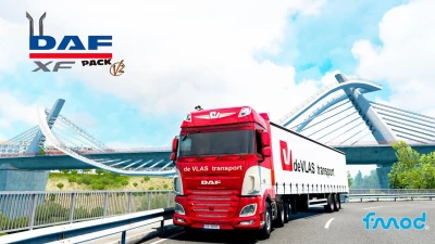 DAF XF Open Pipe Pack Sound v2.0 1.40