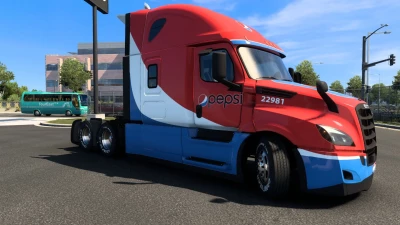 Freightliner Cascadia Pepsi Edition v1.0
