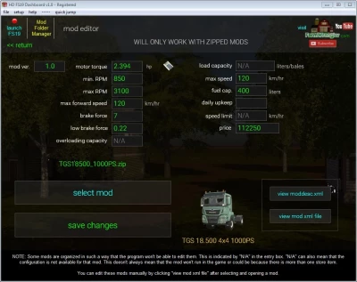 FS19 Dashboard v3.8