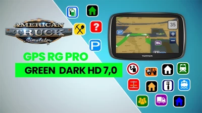 ATS GPS RG PRO GREEN DARK HD v7.0