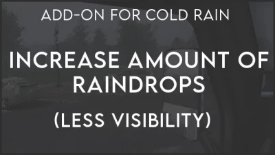 Increase amount of raindrops addon 1.40