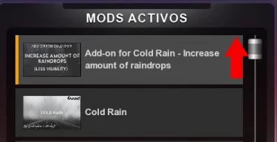 Increase amount of raindrops addon 1.40