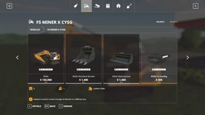 LIEBHEER R-926 CRAWLER EXCAVATOR v1.0.0.0