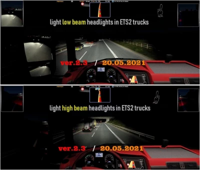 Light headlight change 1.40