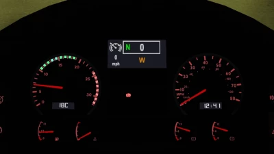 MAN TGA Custom Dashboard v1.1