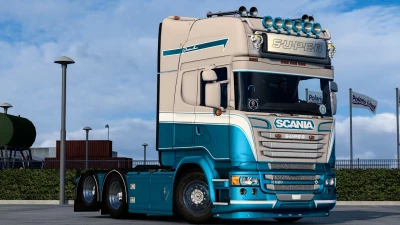 Metallic Skin for Scania v1.0