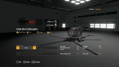 MH6 Little Bird helicopter v1.0.0.1