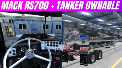 NEW MACK RS700 + TANK TRAILER BY BEAST RACING OB 1.40 - 1.41