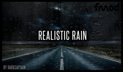 Realistic Rain v3.9.2 ETS2 1.40