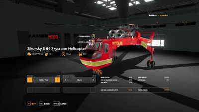 S64 Skycrane / Stiller Fire Support v1.0.0.1
