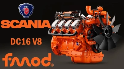 Scania DC16 V8 1.40