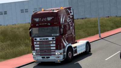 Scania R4 TJC Transport skin v1.0
