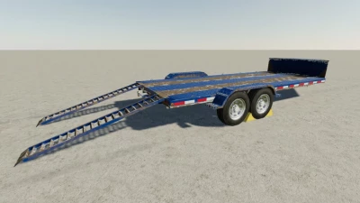 Small Flatbed Trailer With Tipper/Logging Options v1.0.0.0