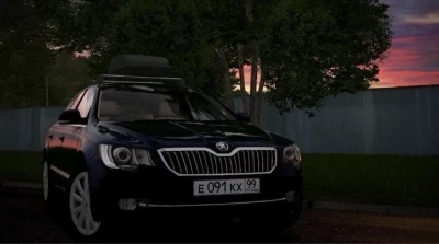 2014 Skoda Superb for City Car Driving v1.5.9.2