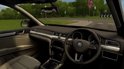 2014 Skoda Superb for City Car Driving v1.5.9.2