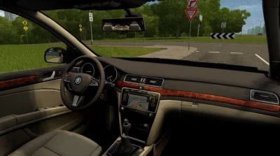2014 Skoda Superb for City Car Driving v1.5.9.2