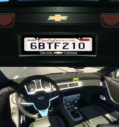 [ATS] Chevrolet Camaro 2012 ZL1 (Enes Batur Edition) v3.0