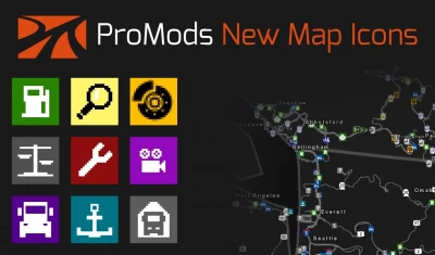 [ATS] ProMods New Map Icons v1.0