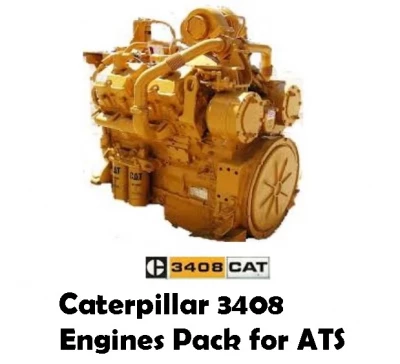 CAT 3408 engines pack v1.4