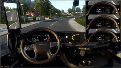 Dashboard light DAF XG 2021 Pack v1.1